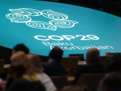 Representatives of parties attend the resumed High-Level Segment on day eight at the UNFCCC COP29 Climate Conference on November 19, 2024, in Baku, Azerbaijan.